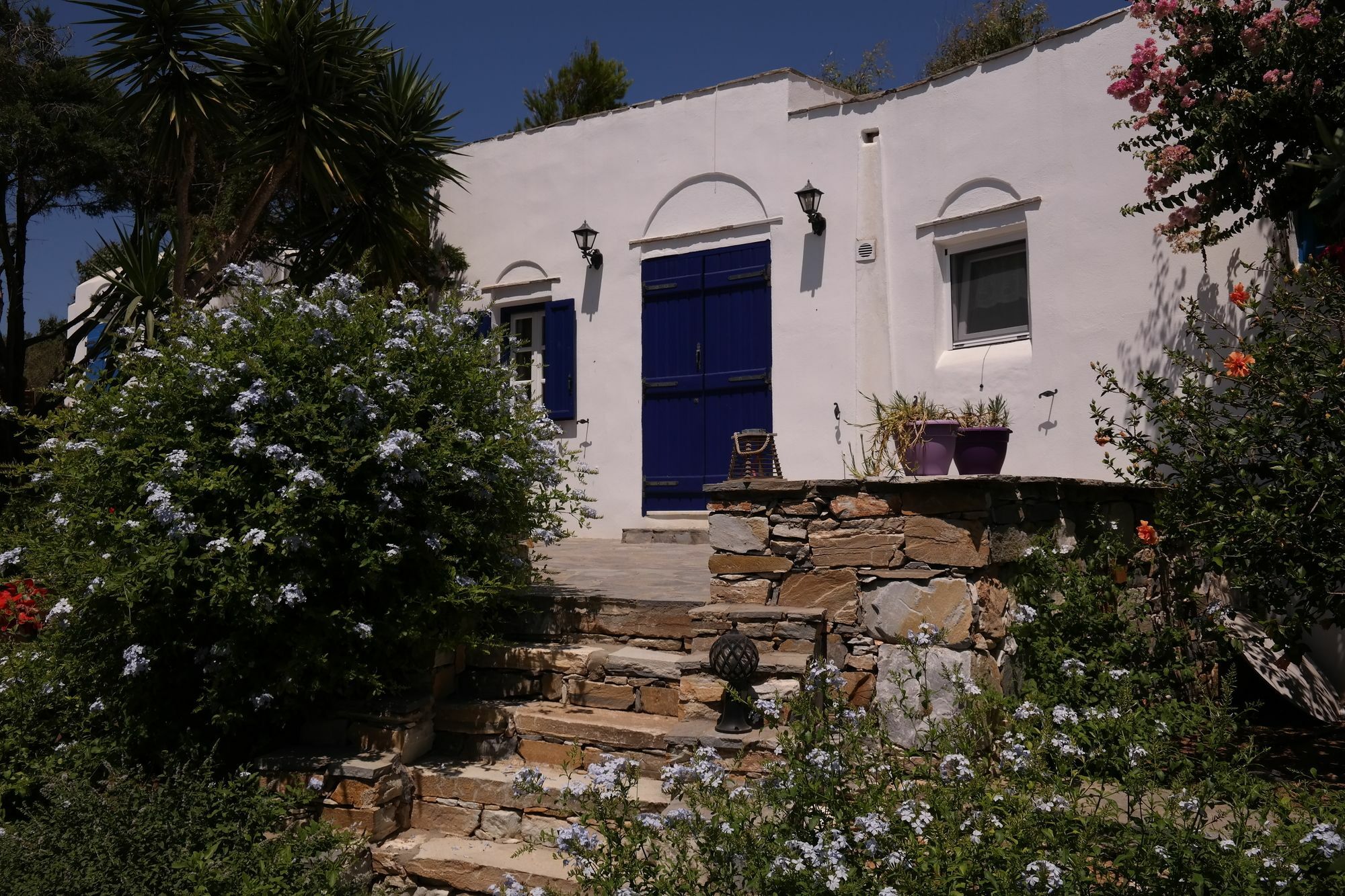 Sun Rock Apartments Stelida  Exterior foto